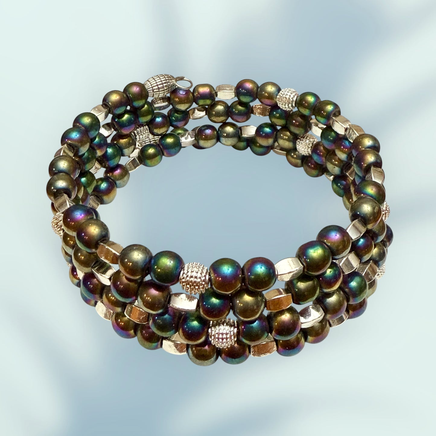 Cosmic Glow Wrap Bracelet