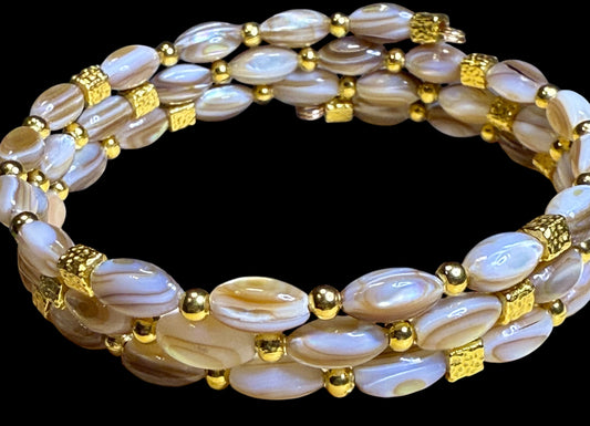 Shell Wrap Bracelet