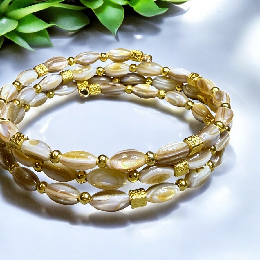 Shell Wrap Bracelet