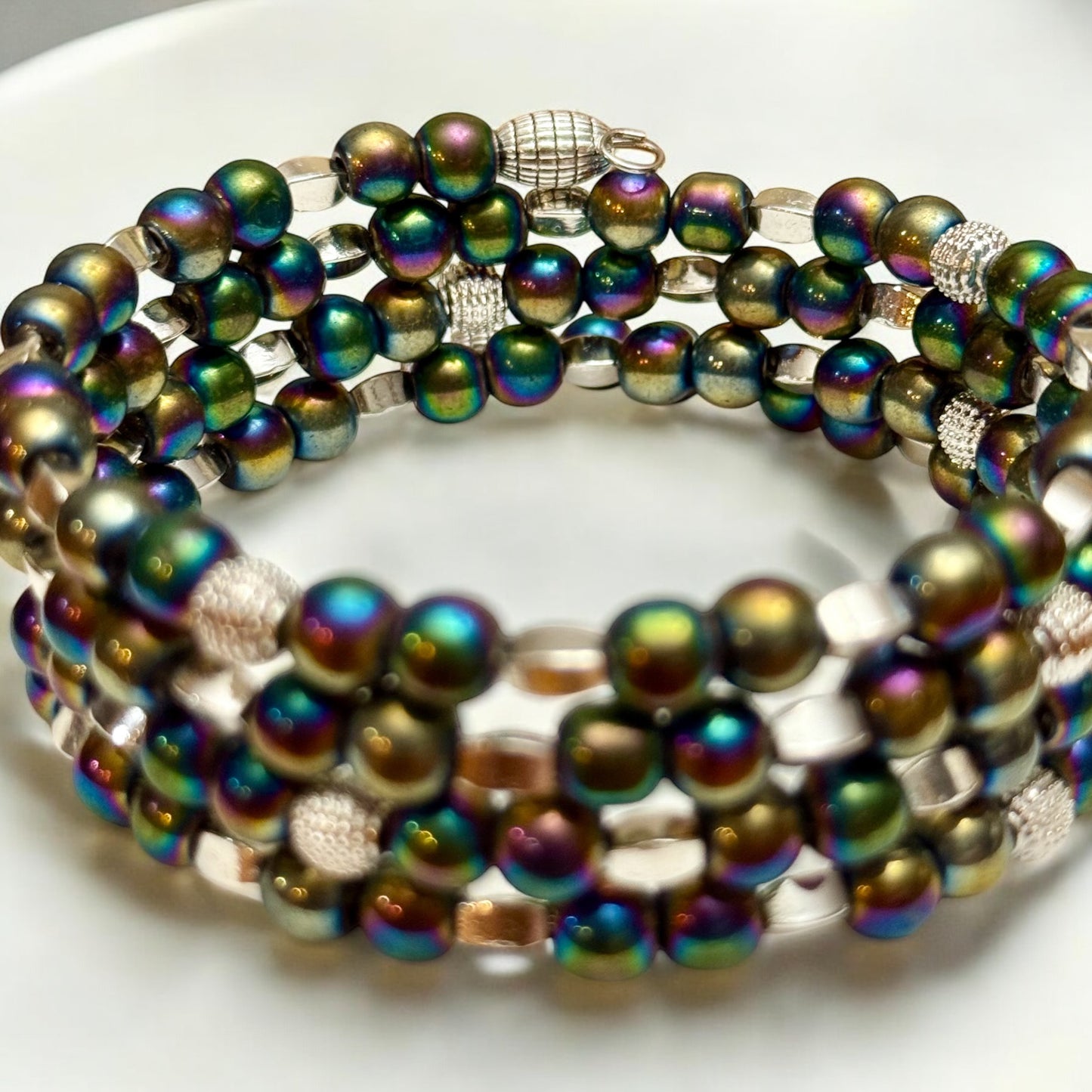 Cosmic Glow Wrap Bracelet