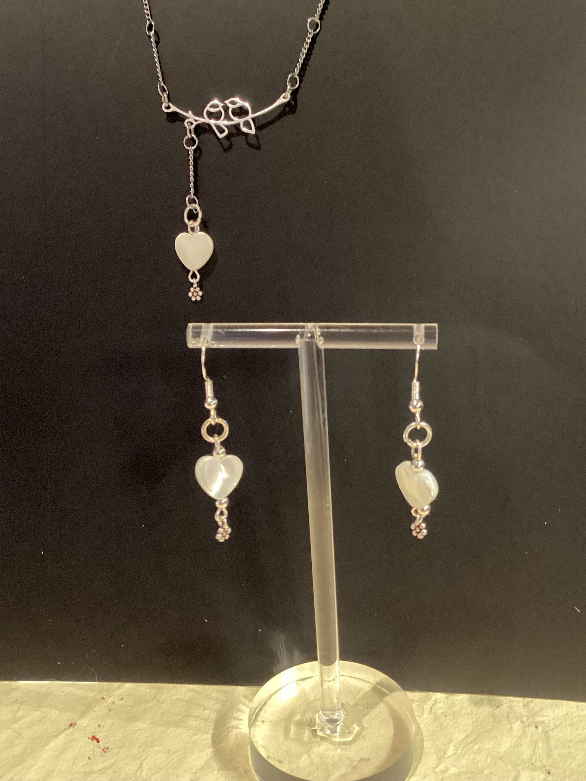 Love Birds Necklace 22&quot;