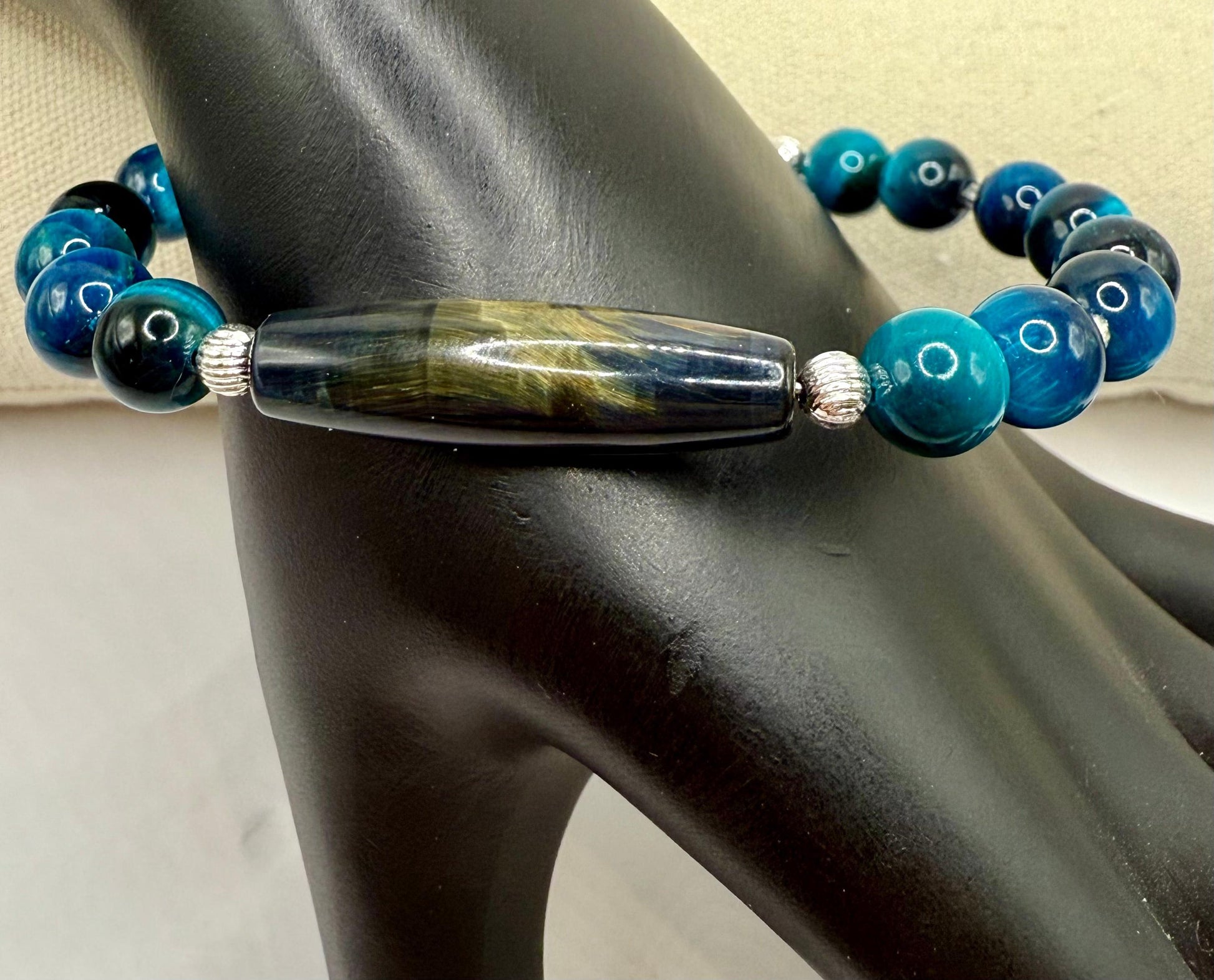 Unique Tiger Eye Wired Bracelets
