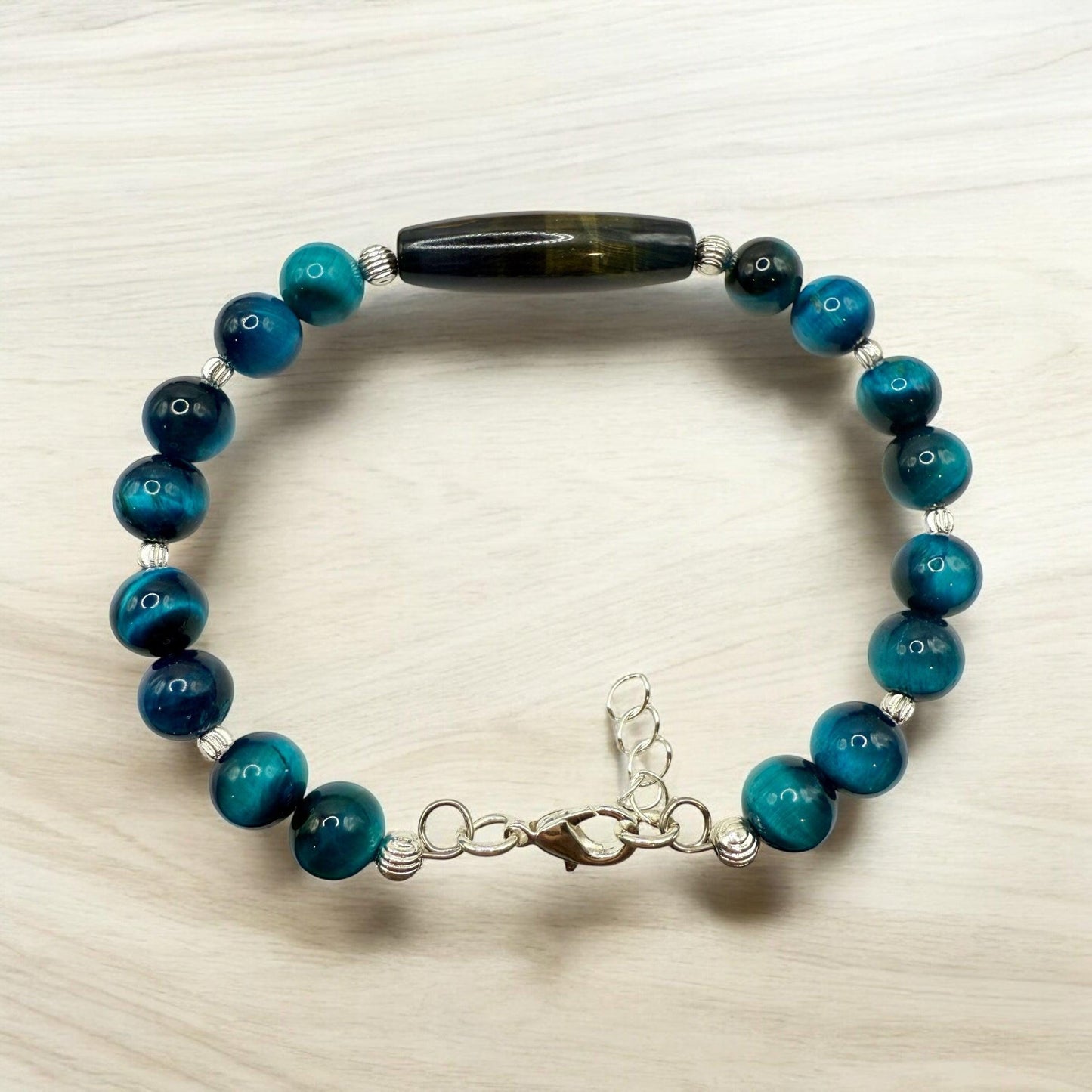 Unique Tiger Eye Wired Bracelets