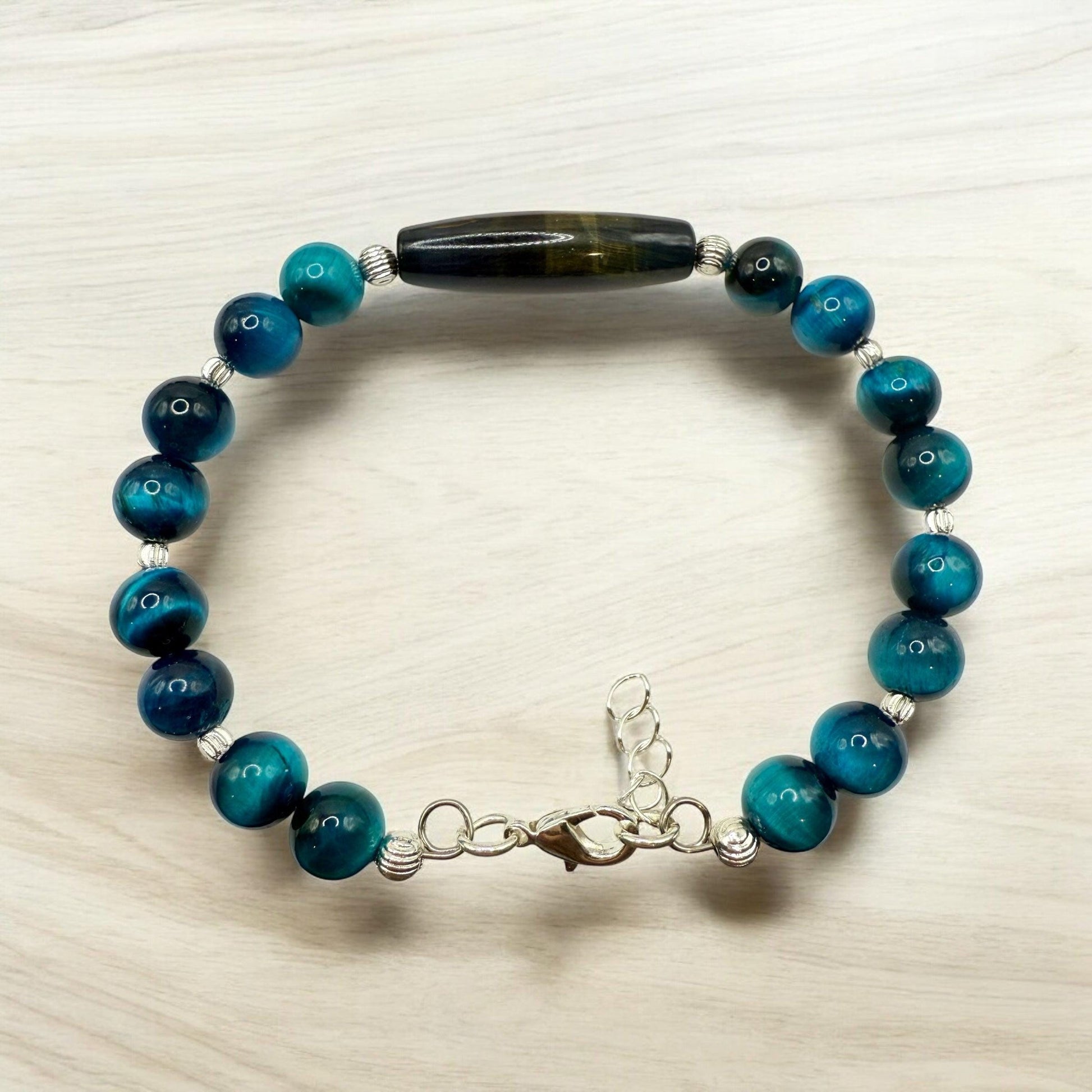 Unique Tiger Eye Wired Bracelets