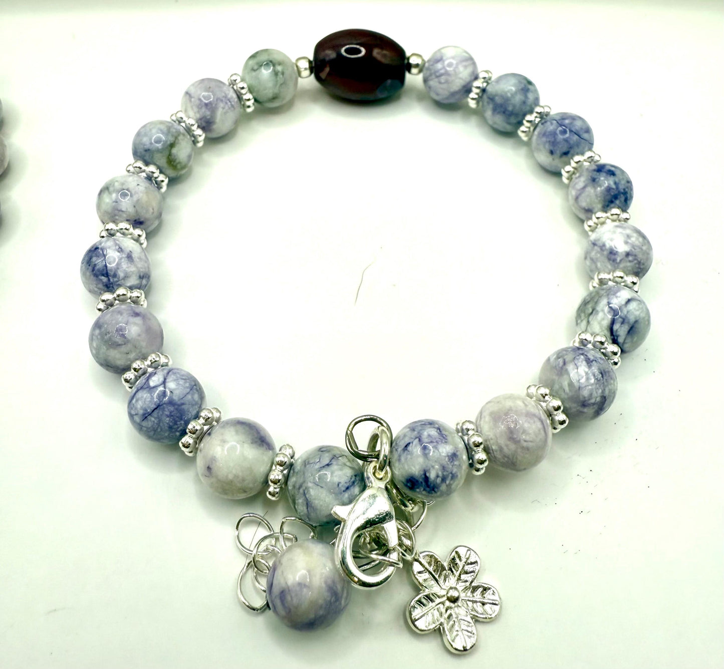 Lavender Peace Jasper Bracelets