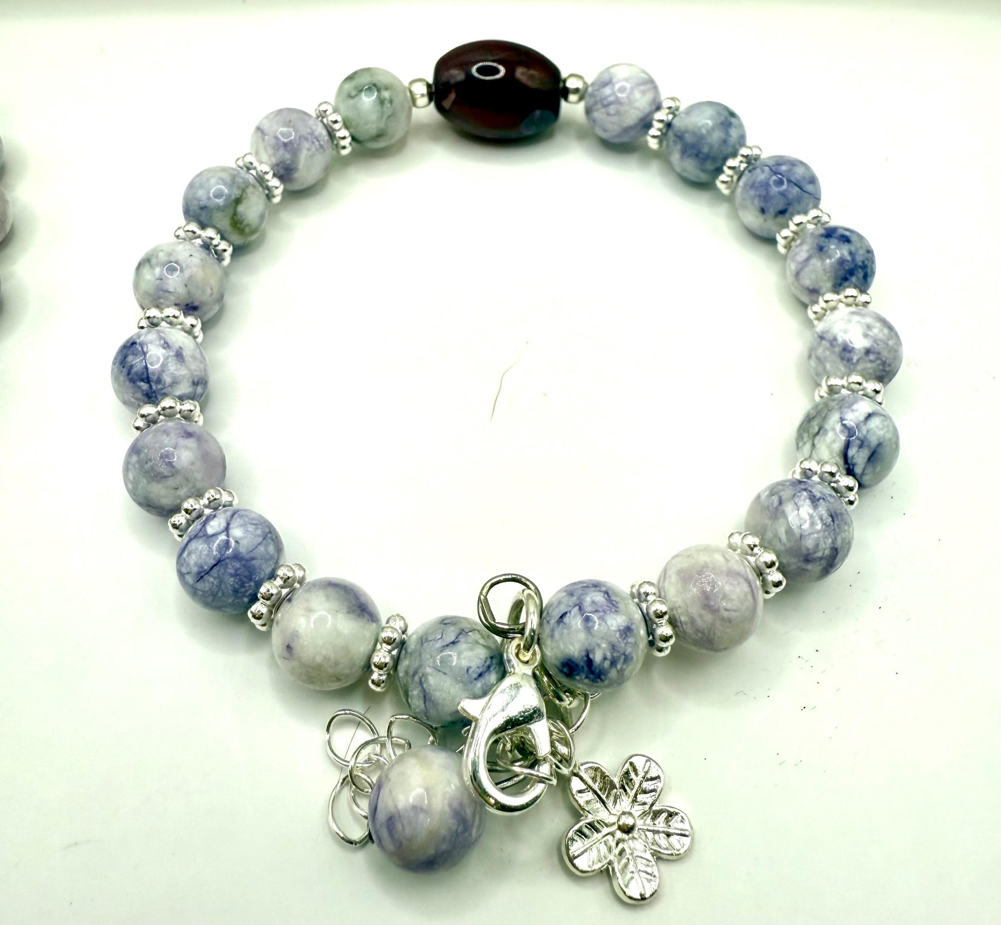 Lavender Peace Jasper Bracelets